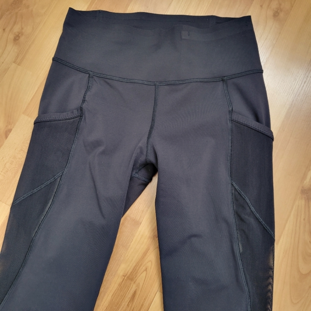 Lululemon Fast as Light Crop Luxtreme Black High Rise Leggings 6 - Picture 4 of 16